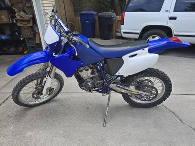 2001 Yamaha WR250F Dirt Bike Off-Road Motorcycle - Blue / White