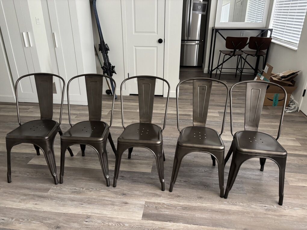 Metal Dinning Chairs