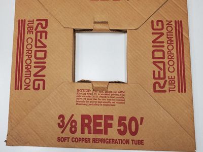 Reading Tube Copper REF 3/8" X 50'