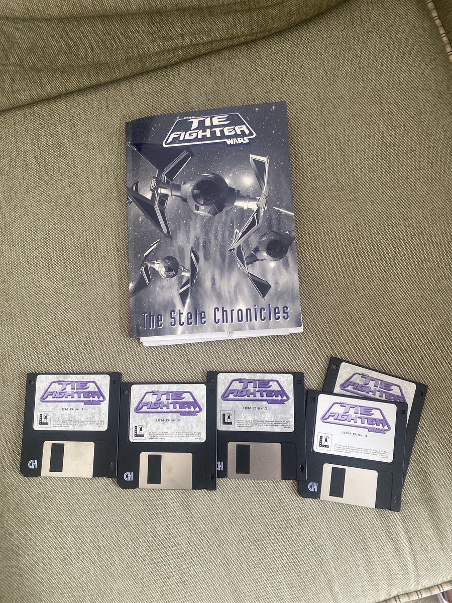 Star Wars Floppy Disk Game