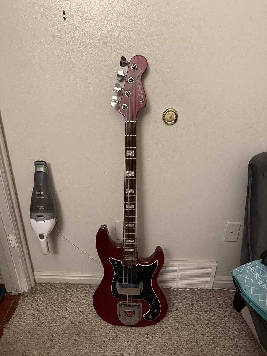 Hagstrom Scanbass Vintage Electric Bass Guitar 