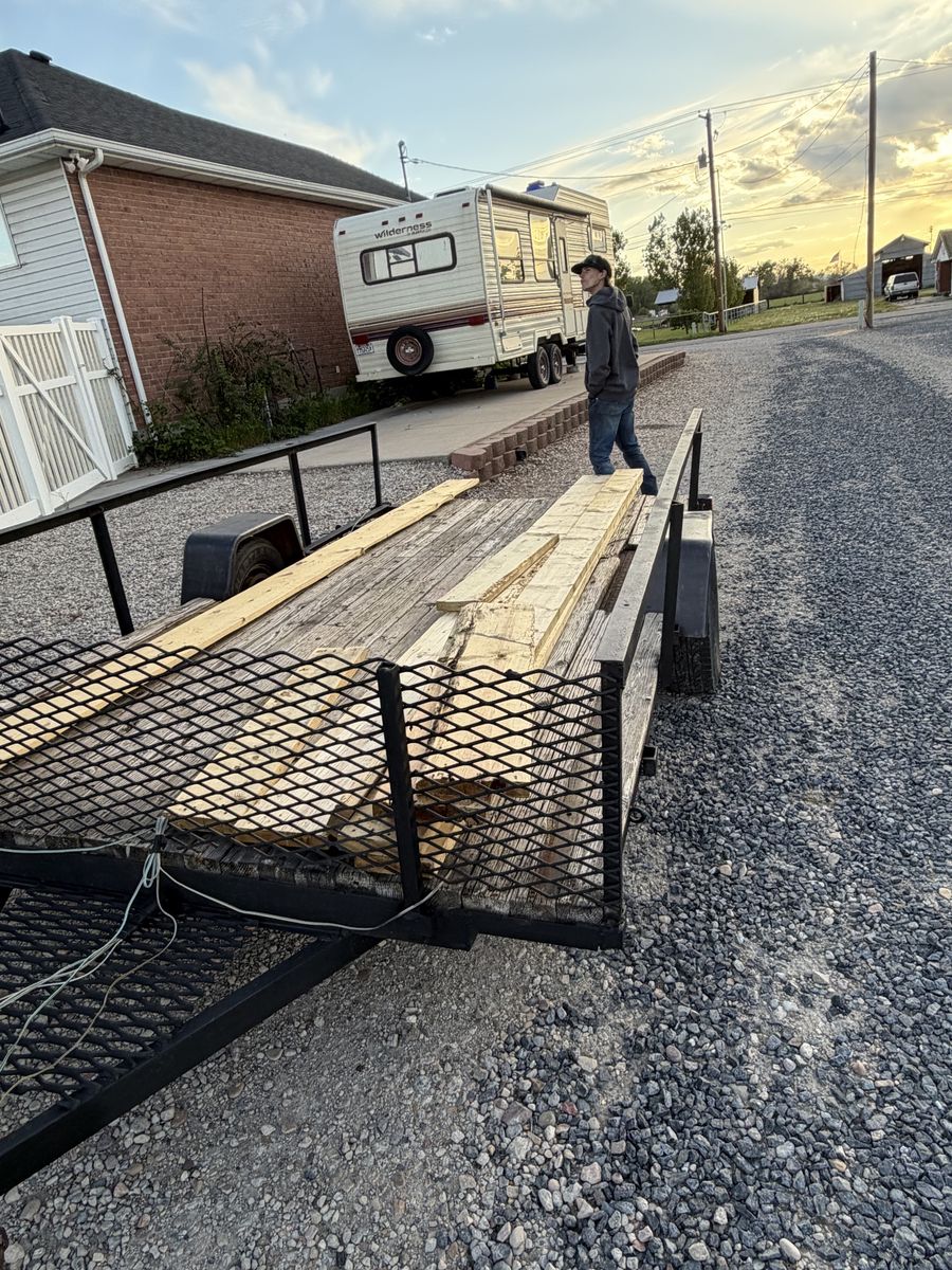 Trailer dirt bike quad
