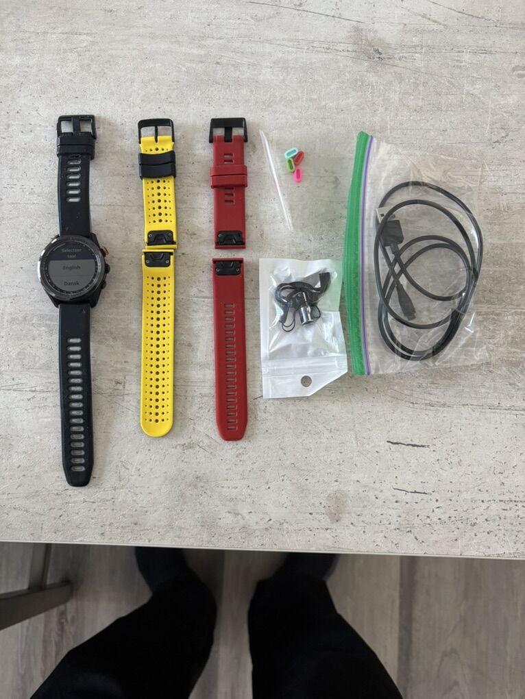 Garmin S62 Golf Watch And Accessories