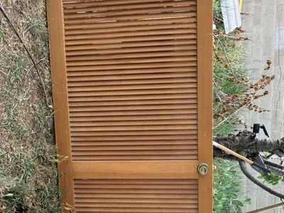 Wood door