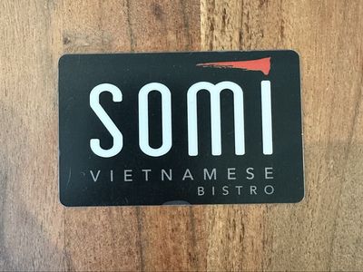 SOMI Vietnamese Bistro $50 gift card