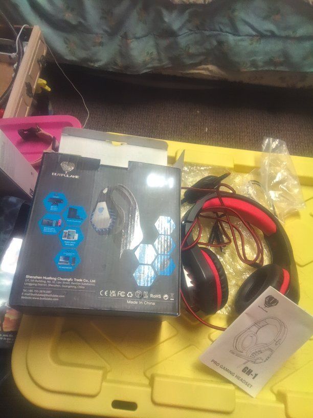 buttfullle lake GH1 gaming headphone set