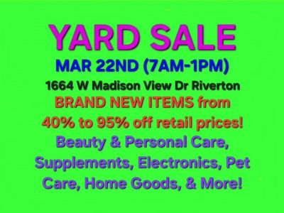 Yard Sale Today