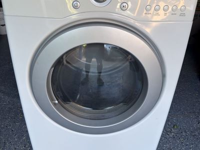 LG Tromm 27 inch front load gas dryer