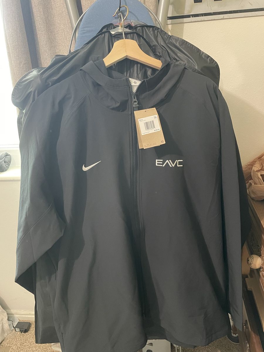 Nike EACV Men's Black Full-Zip Jacket FV6177-010 Size XXL - New with Tags