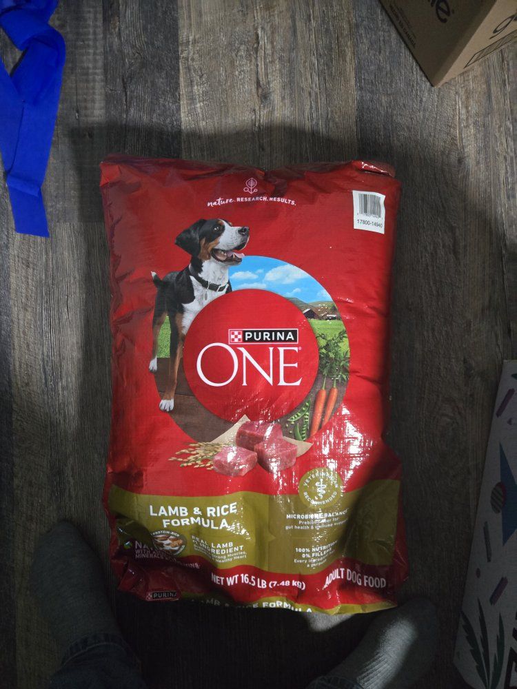 Purina ONE Adult Dog Food, Lamb & Rice Formula, 16.5 lb Bag - Nature. Research. Results.