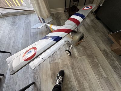 Dare Nieuport 17 RC by Brodak. BNF Gas 68” Wing
