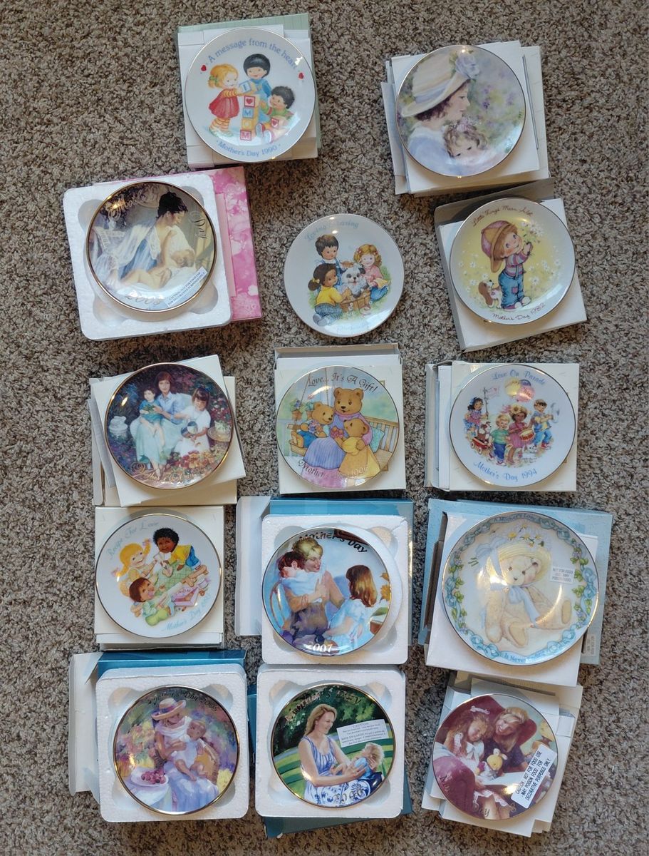 Avon Mother's Day plates