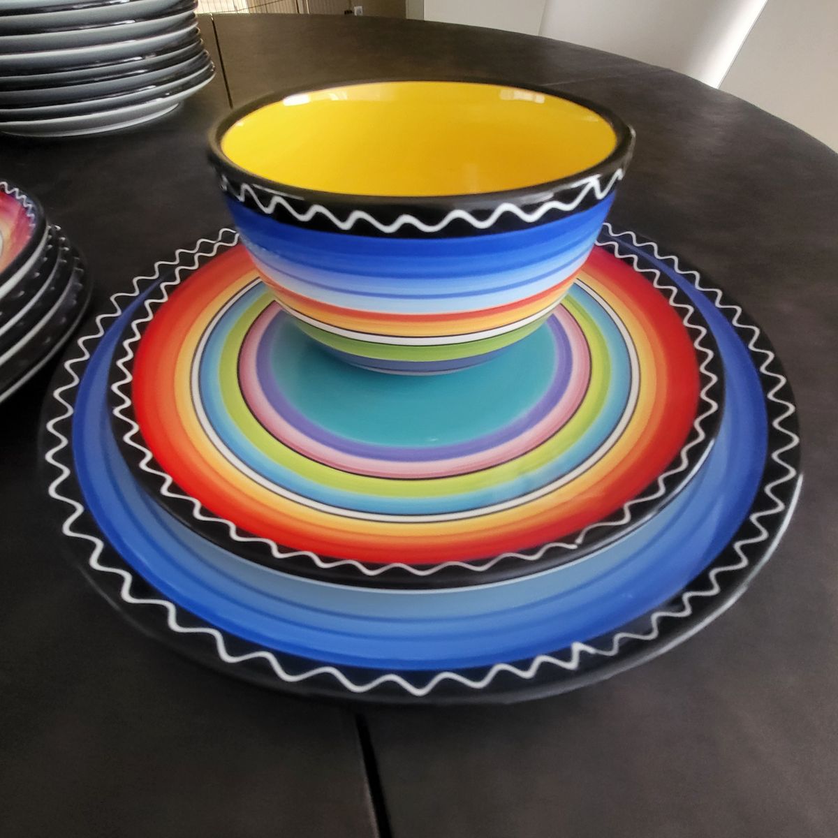 24 Piece Dinnerware Set $40 for 24 pieces