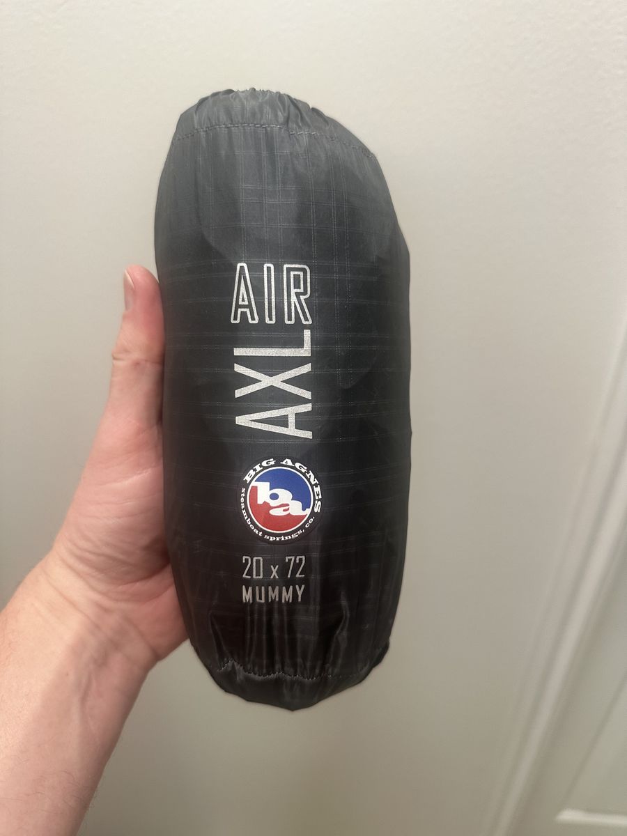 Big Agnes Axl Air 20x72 Mummy Sleeping Pad