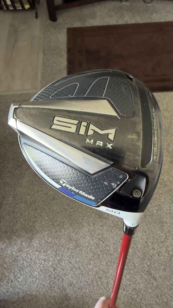 TaylorMade SIM Max Driver 12° Right-Handed Golf Club