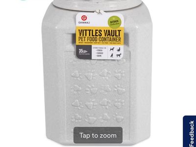 Gamma2 Vittles Vault Plus Airtight Pet Food Container - 35 lb Capacity