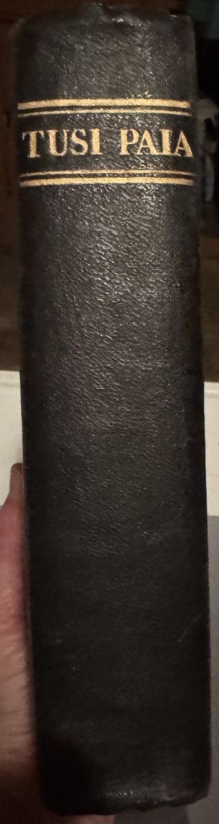 O LE TUSI PAIA The Holy Bible in Samoan British and Foreign Bible Society 1956