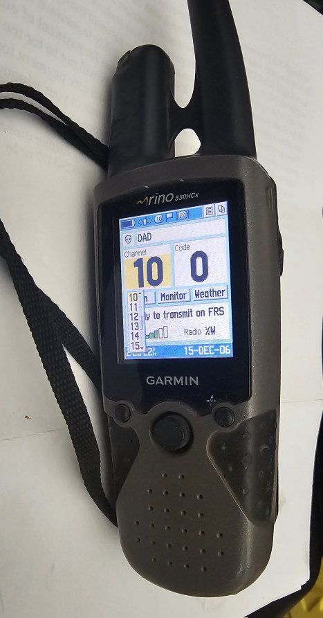 Garmin Rino 530HCx 2 Way Radio