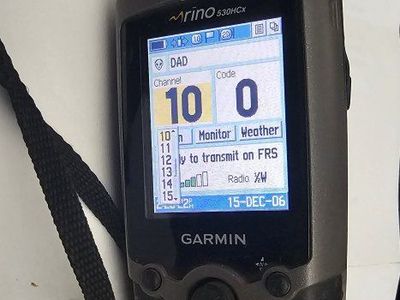 Garmin Rino 530HCx 2 Way Radio