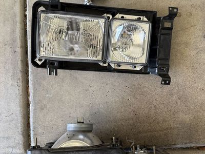 Volkswagen Vanagon square headlight assemblies
