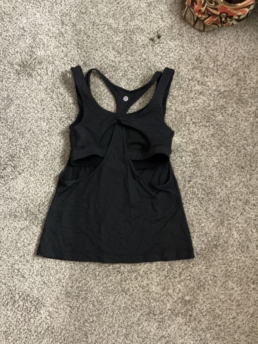 lululemon tank with built in sports bra