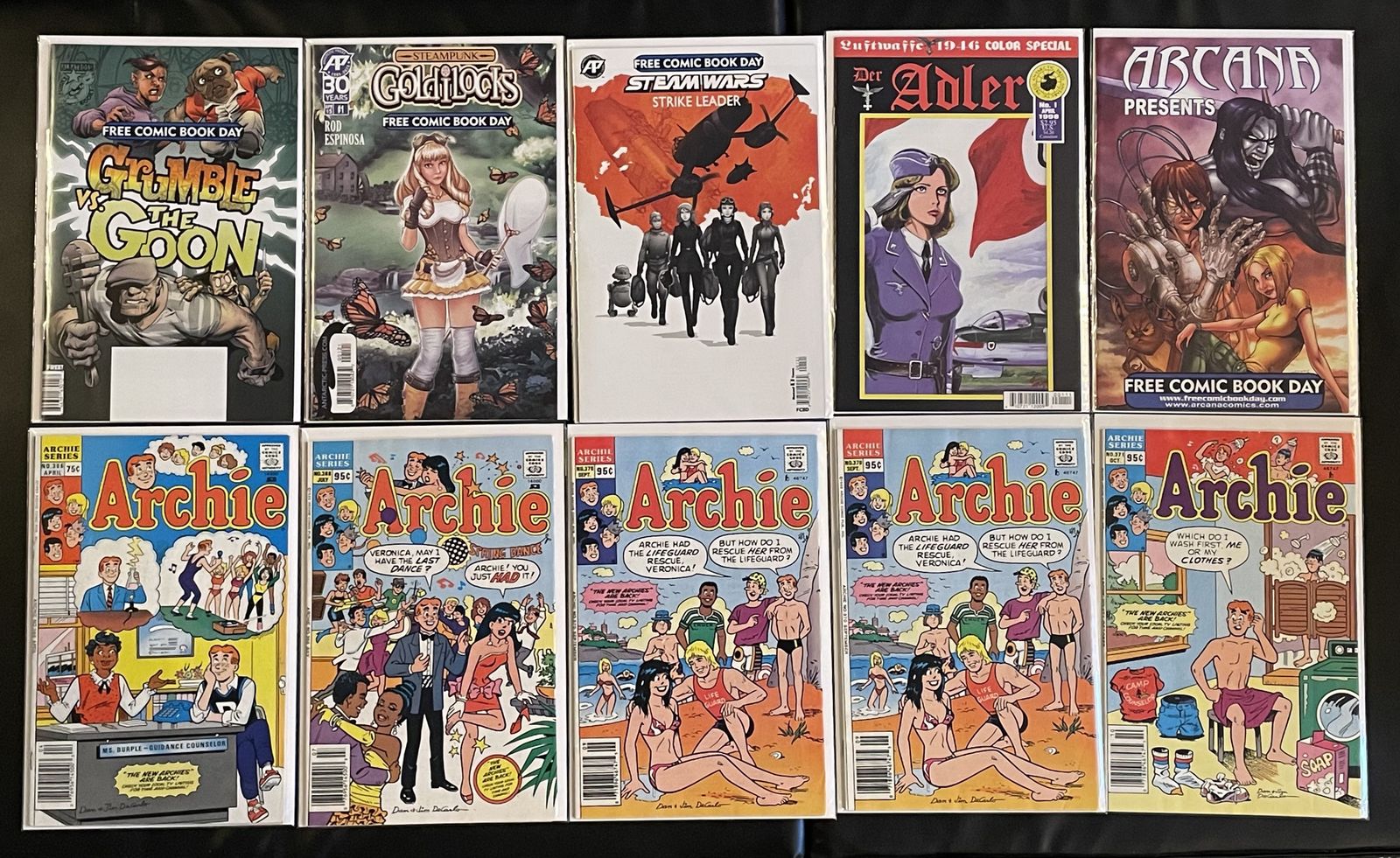 Ungraded Lot of 70 Comics
