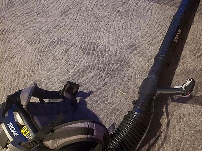 Ryobi Backpack Leaf Blower gas powered