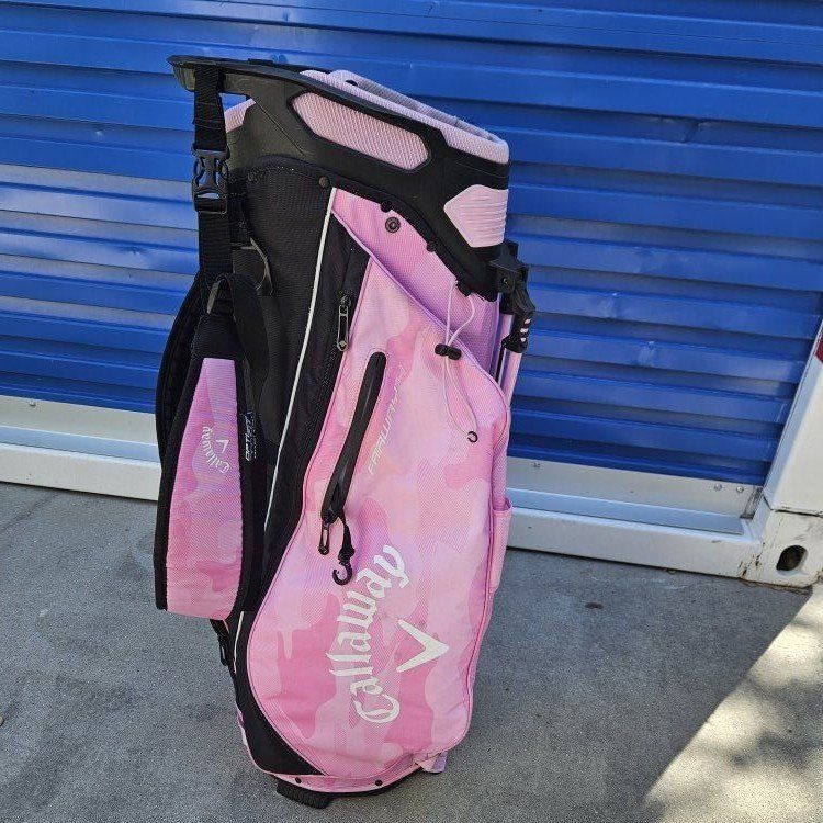 Callaway golf bag pink camo