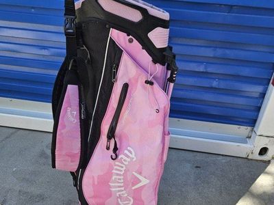 Callaway golf bag pink camo