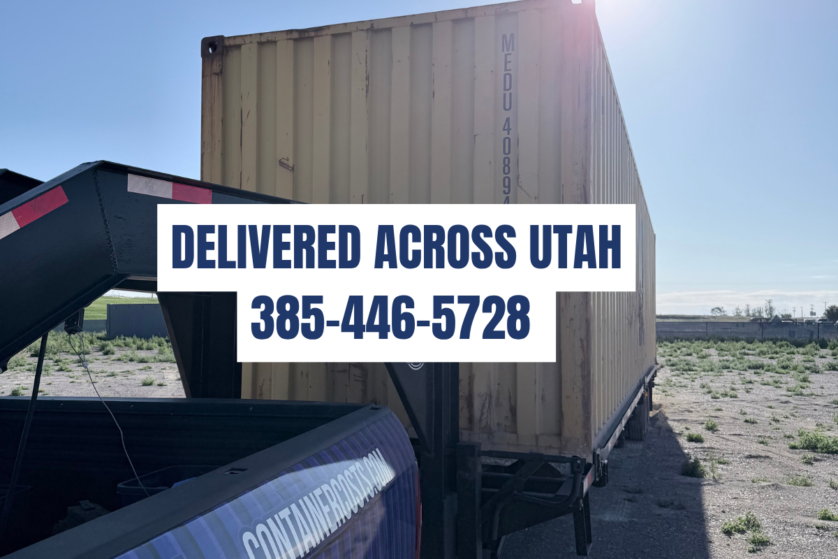 40' Shipping Container – Ranch Equipment Storage – In Stock
