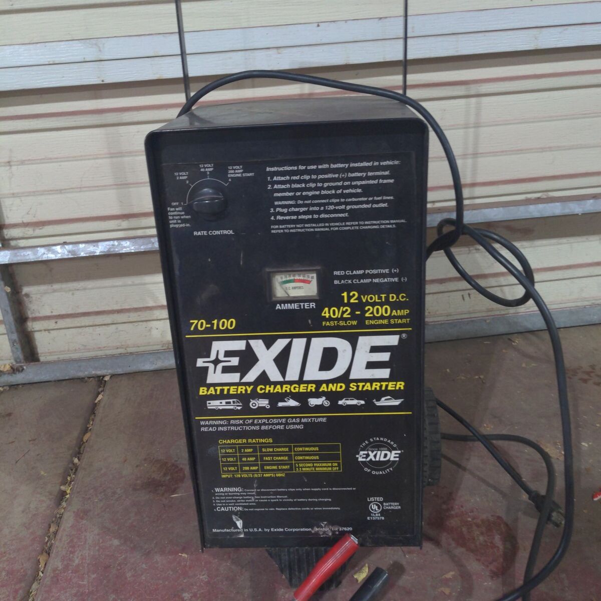 Rolling Battery jump box