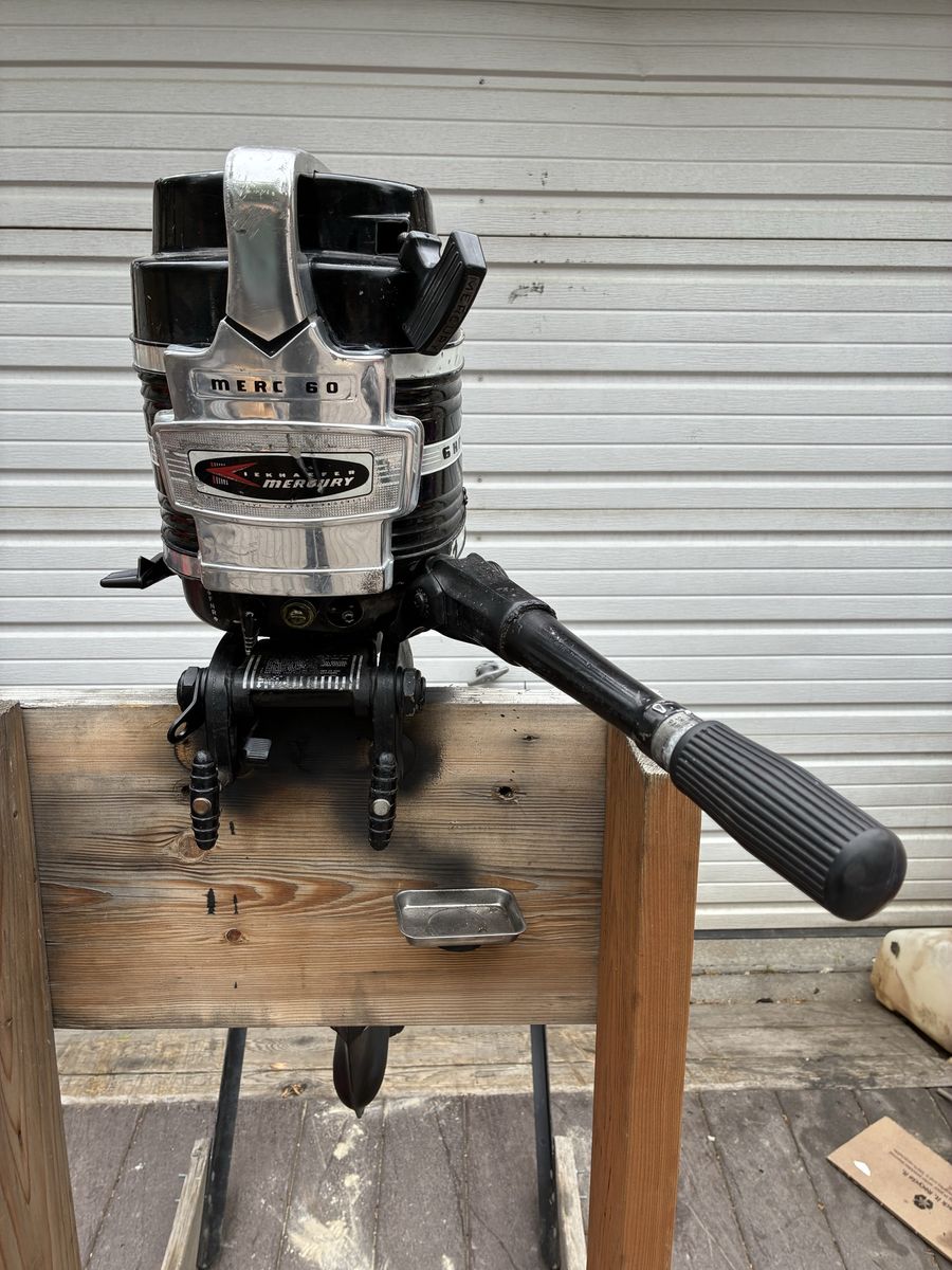 Late 60’s Mercury 6hp outboard