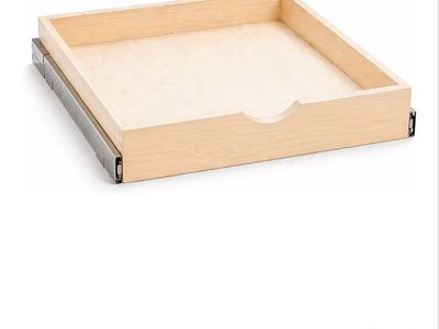 Birch Wood Pull-Out Cabinet Organizer 24 “