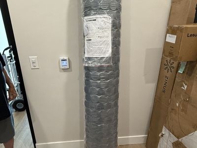 Brand New All Black King Hybrid Mattress – Factory Sealed
