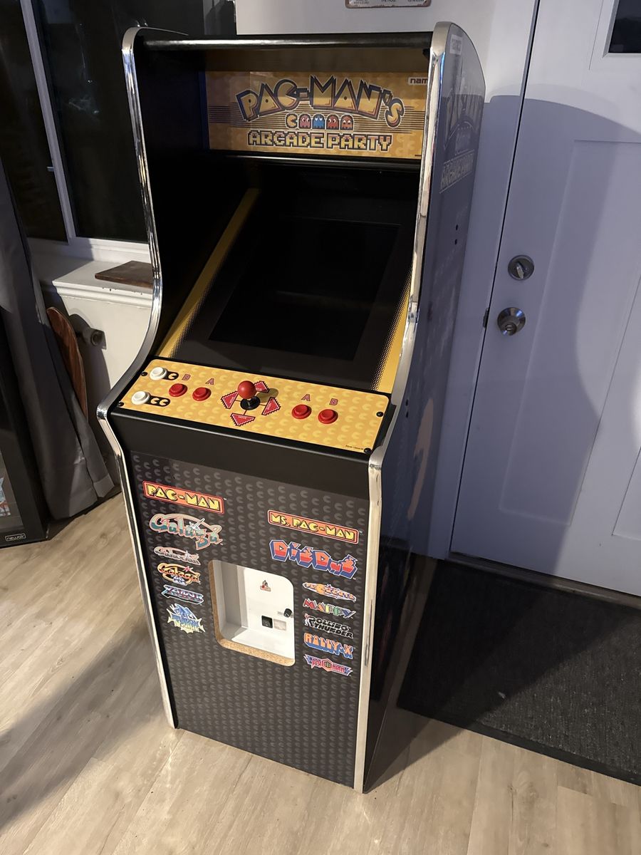 Namco Pac-Man's Arcade Party Upright Cabinet - Classic Arcade Game Machine