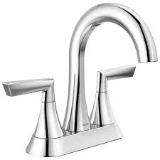 Delta Rinna Two Handle Centerset Bathroom Faucet, Chrome 1911001  #104566