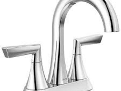 Delta Rinna Two Handle Centerset Bathroom Faucet, Chrome 1911001 #104566