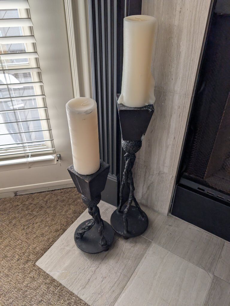 Candlesticks and Pillar Candles