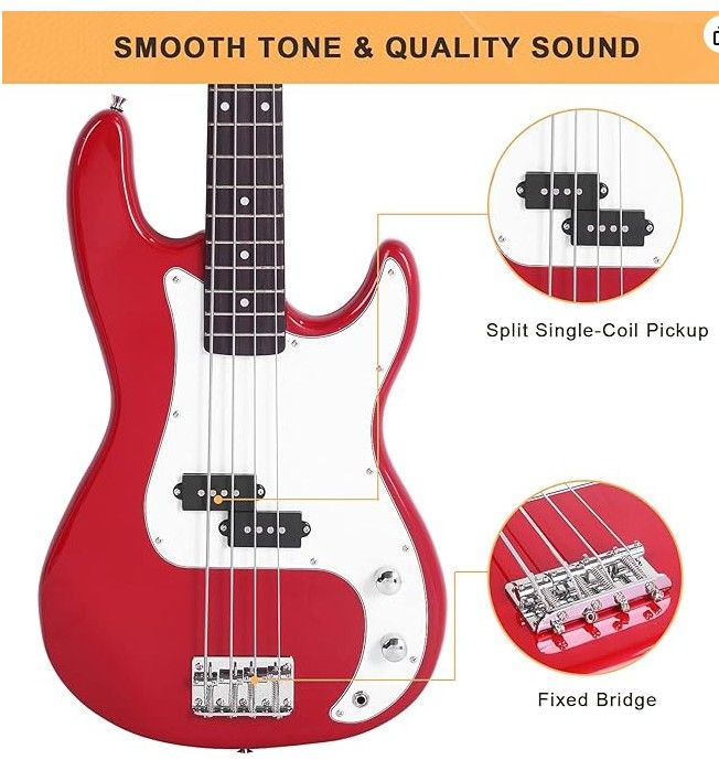NEW Electric Bass Guitar Crestwood