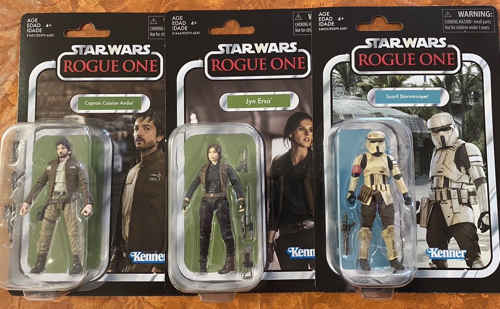 STAR WARS Mint Card Vintage Figures Package Sealed