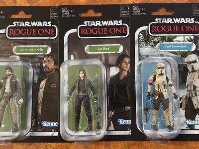 STAR WARS Mint Card Vintage Figures Package Sealed