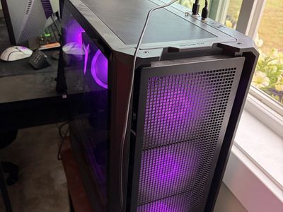 PC gaming set up