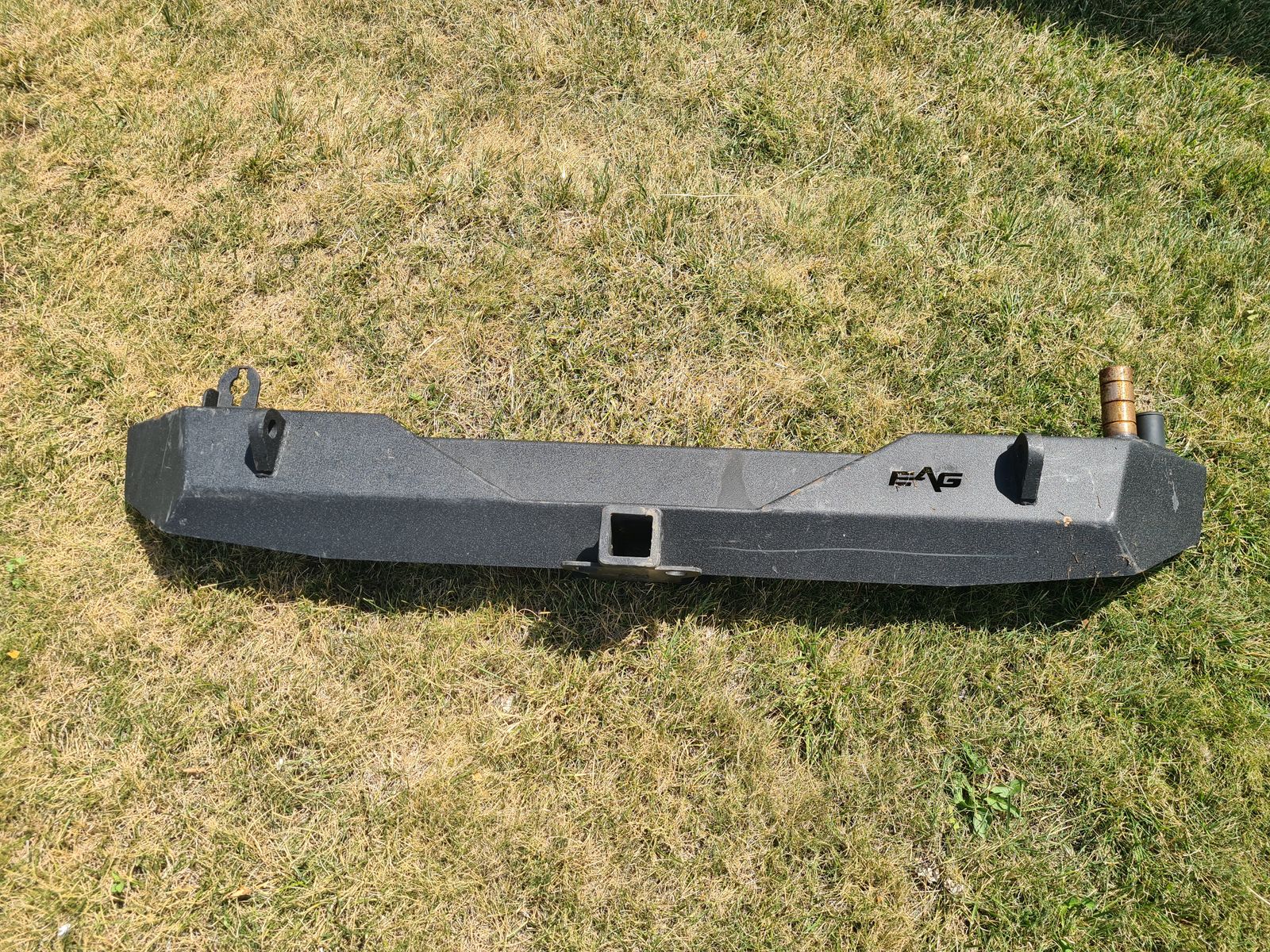 Jeep Wrangler JK steel rear bumper