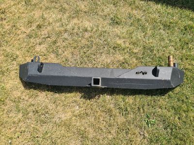 Jeep Wrangler JK steel rear bumper
