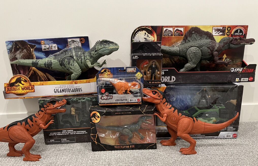 Jurassic Park/World Toys Lot