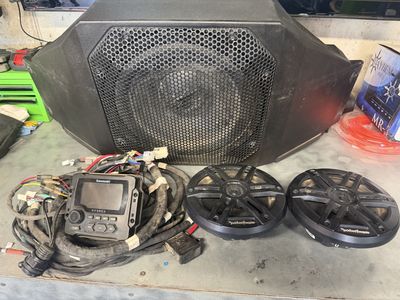 Kawasaki KRX Full Factory sound system 2 seater