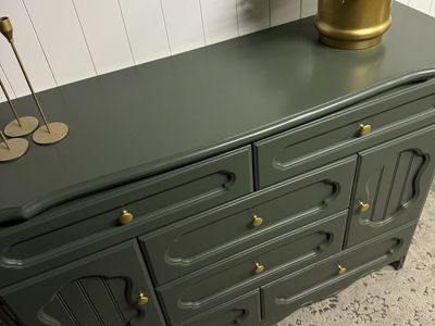 Dark Green Dresser