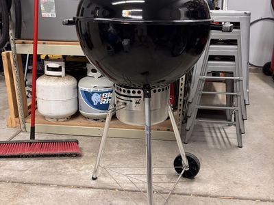 22” Weber master touch charcoal Grill/barbecue