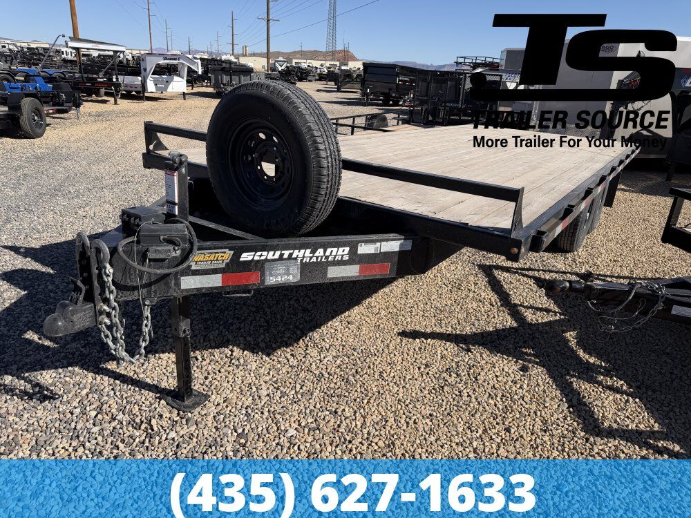 8.5x20 Southland Deckover Equipment Trailer - 15.4K GVWR -