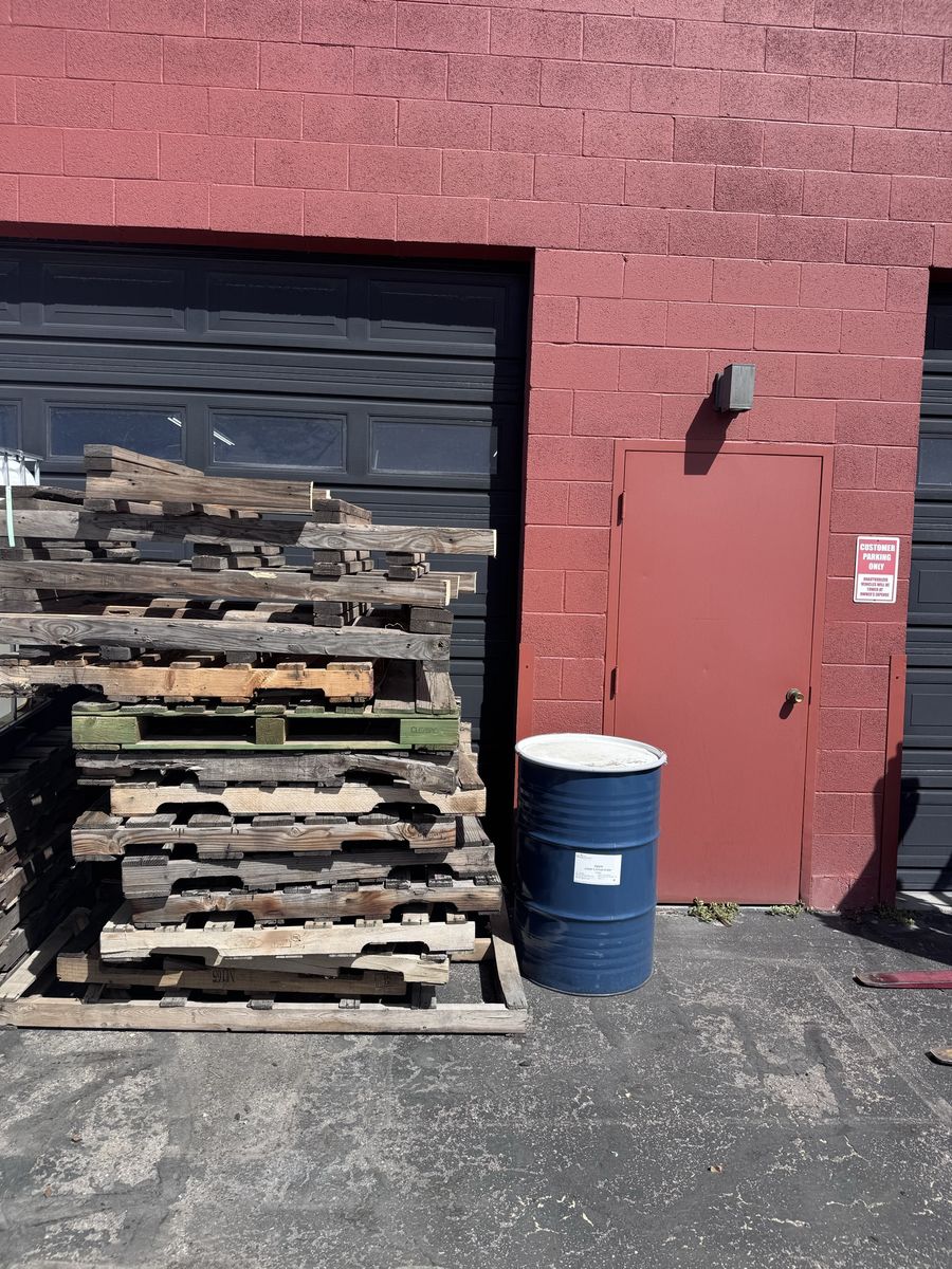 Broken pallets